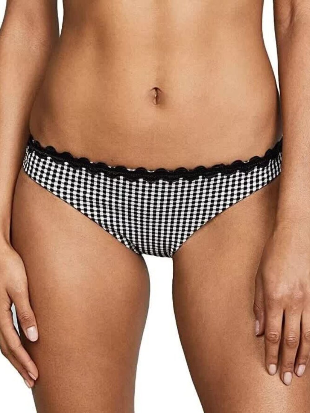 Shoshanna Gingham Bikini Bottom Size Small